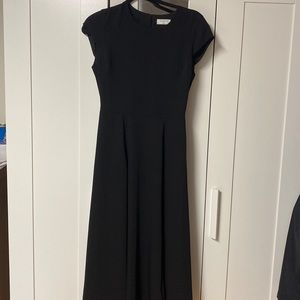 Aritzia Babaton Midi Black Dress Size 2